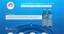 Desktop Screenshot of aguapolaris.com