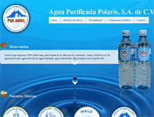 Tablet Screenshot of aguapolaris.com